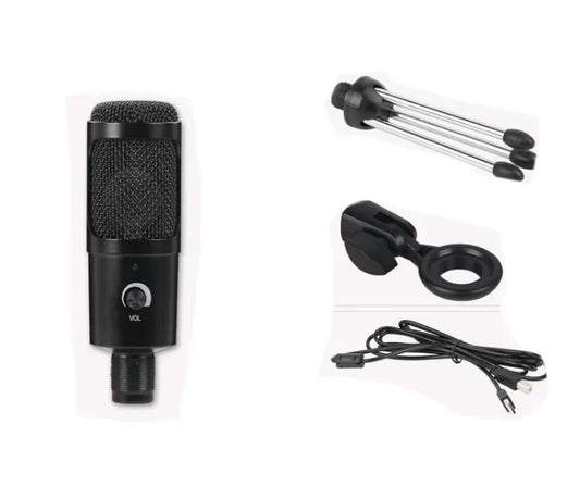 Pro Stream Condenser Mic – Gaming & Live Recording