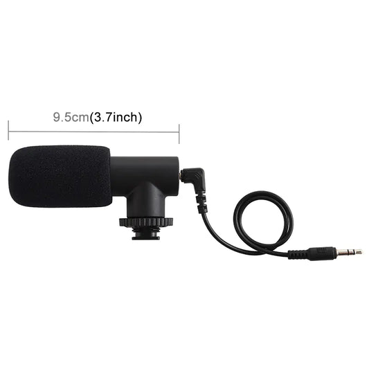 DSLR Camera Microphone, Recording Microphone, Stereo Mic