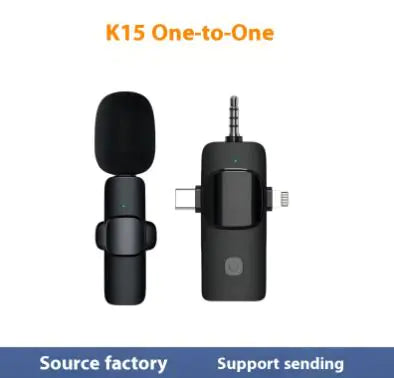 Wireless Collar Clip Microphone