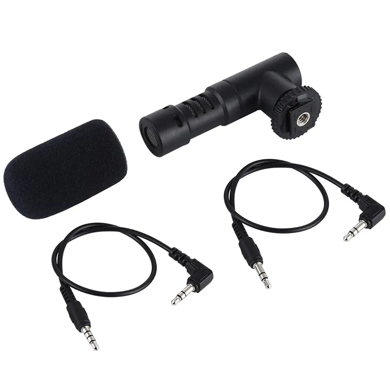 DSLR Camera Microphone, Recording Microphone, Stereo Mic
