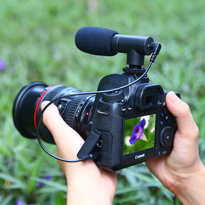 DSLR Camera Microphone, Recording Microphone, Stereo Mic